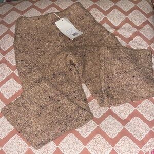 Bebe Organic NWT Cozy Wool Cotton Textured Pants | Size 6 Kids